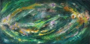 Eye in the Sky 48" x 24"