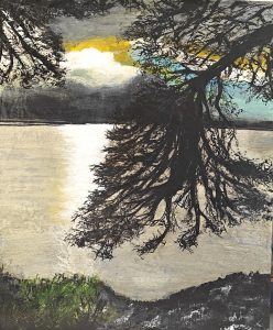 Lake View 20" x 24" - £150