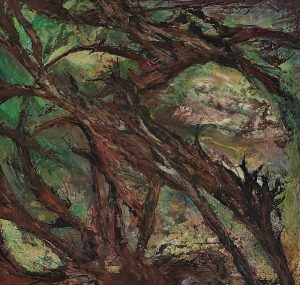 Through The Trees - 45" x 45" - £150